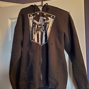 Tapout Zip Up Hoodie Large